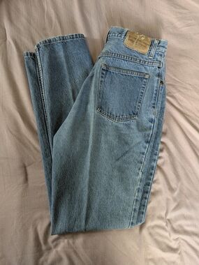 Vintage Eddie Bauer High Rise Straight Leg Jeans – Size 10 Tall